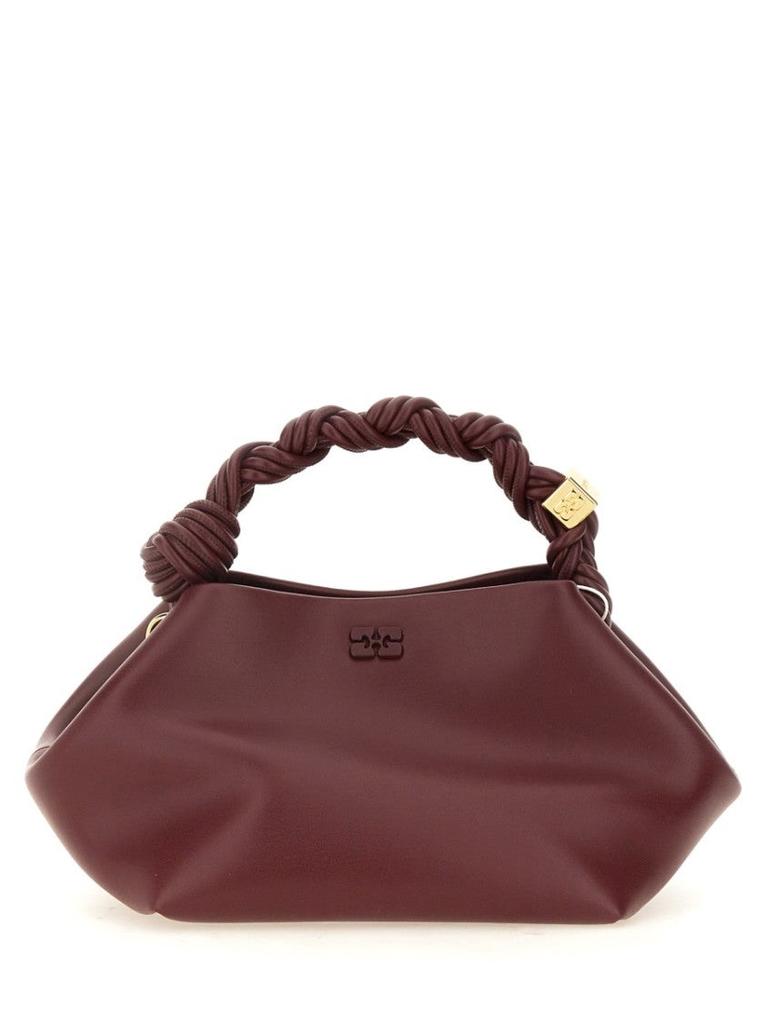 Ganni Ganni Logo Buckled Small Shoulder Bag - Shoulder Bags