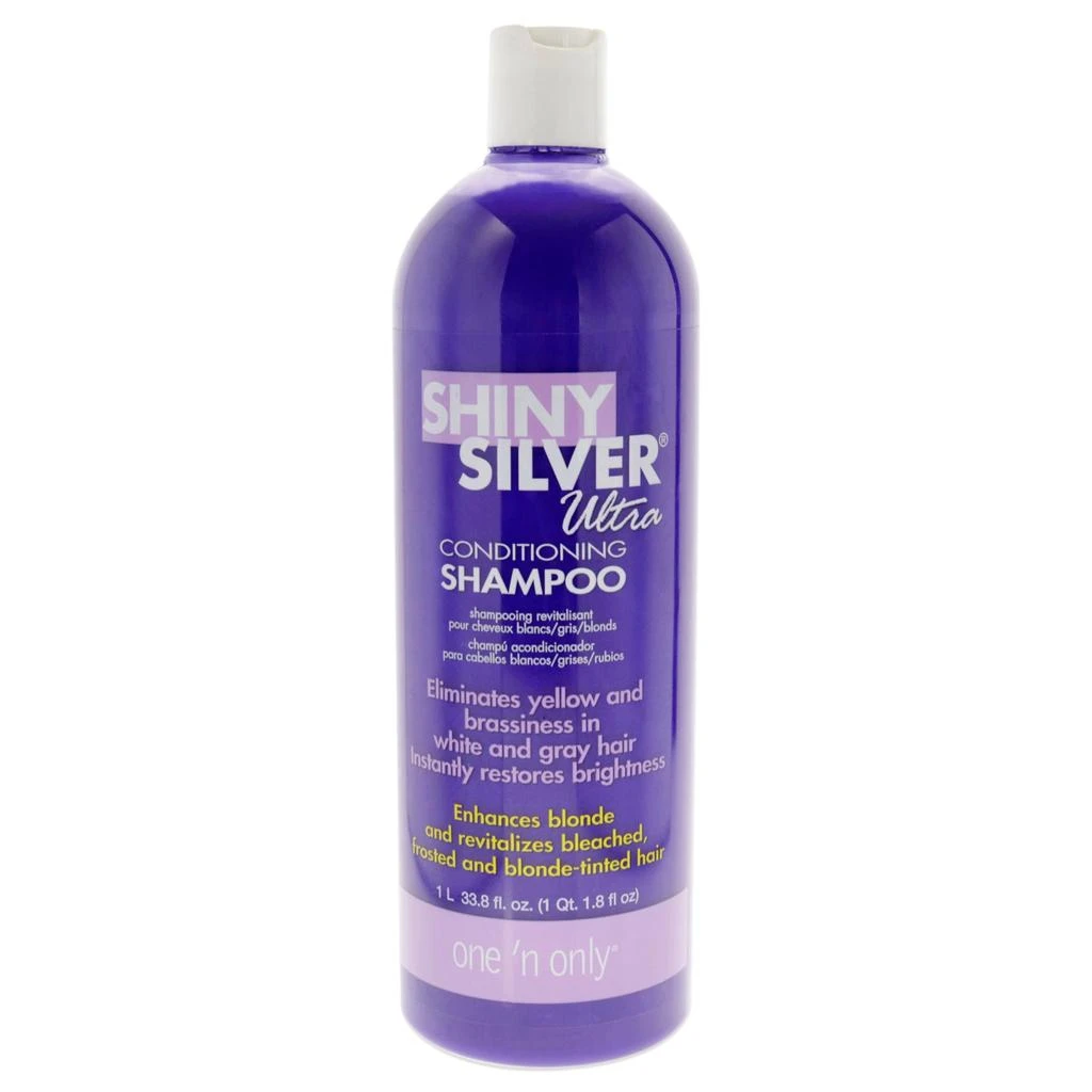 One n Only Shiny Silver Ultra Conditioning Shampoo by  for Unisex - 33.8 oz Shampoo 2