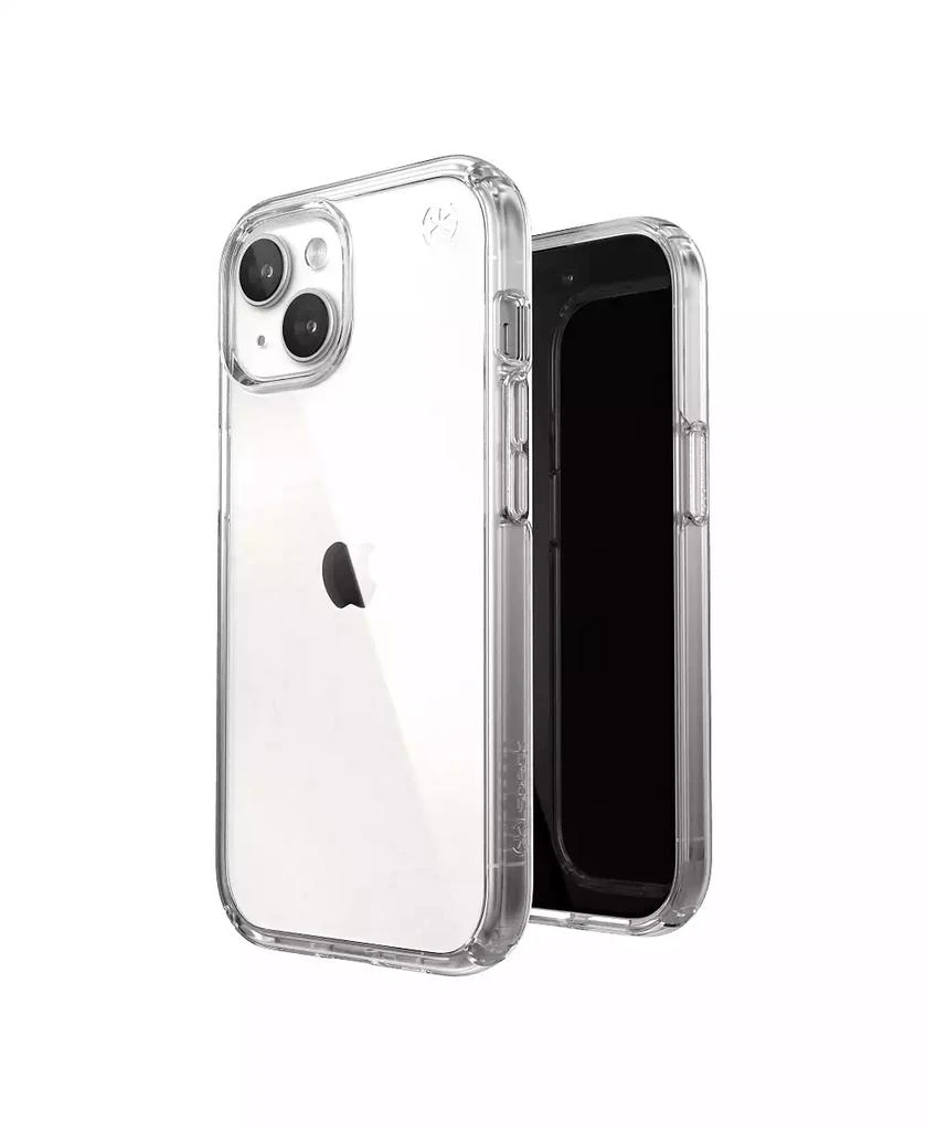 Speck Presidio Perfect Clear Case for Apple iPhone 15 / iPhone 14 / iPhone 13 / iPhone 16e