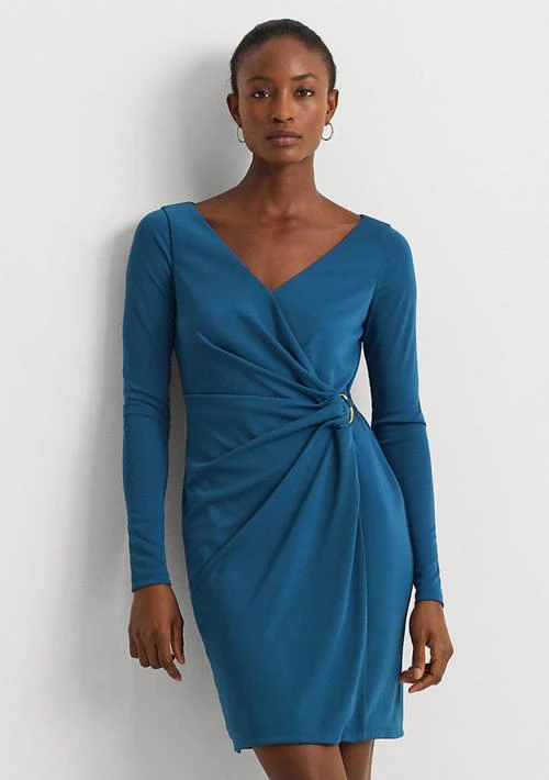Ralph Lauren Ralph Lauren Ring Trim Stretch Jersey Cocktail Dress 3