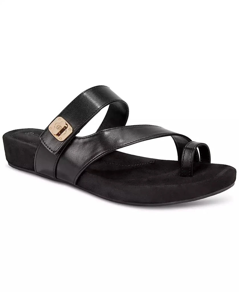 Giani Bernini Women's Rilleyy Memory Foam Footbed Flat Sandals, Created for Macy's 1