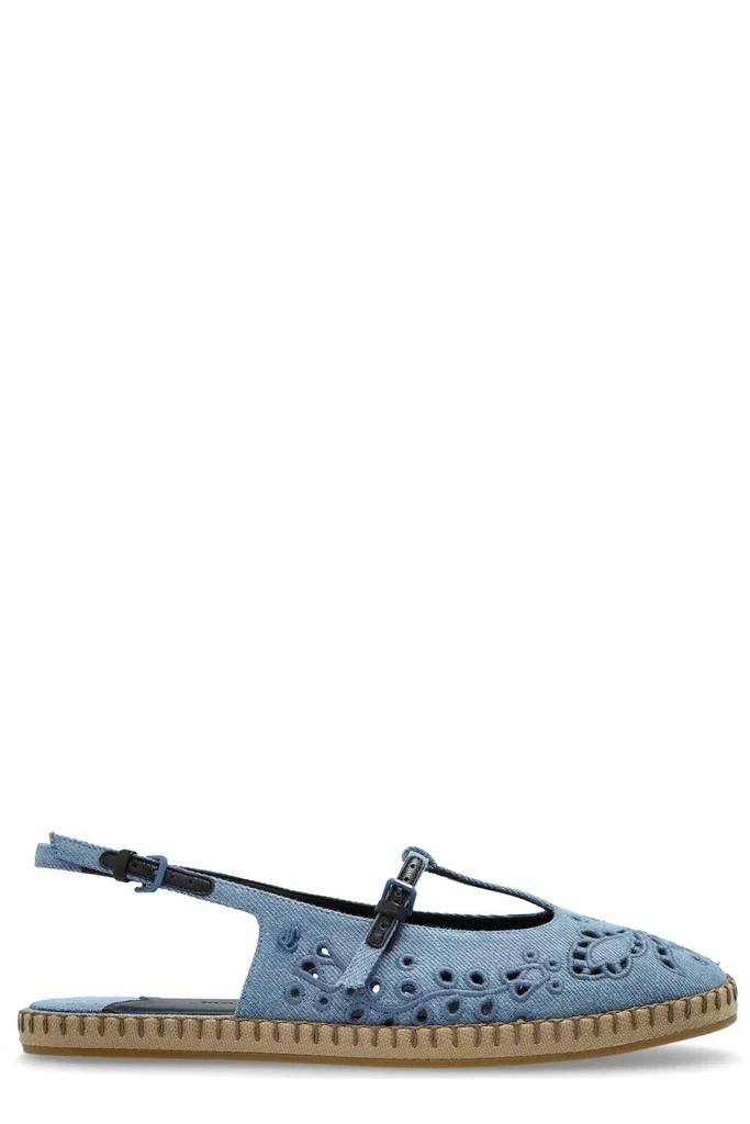 Jimmy Choo Jimmy Choo Amiee Slingback Flat Shoes 1