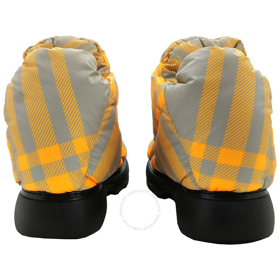 Burberry Check Drawstring Pillow Padded Ankle Boots 3