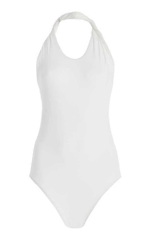 Tove Tove - Enya Twist-Detail Jersey Bodysuit - White - FR 34 - Moda Operandi 1