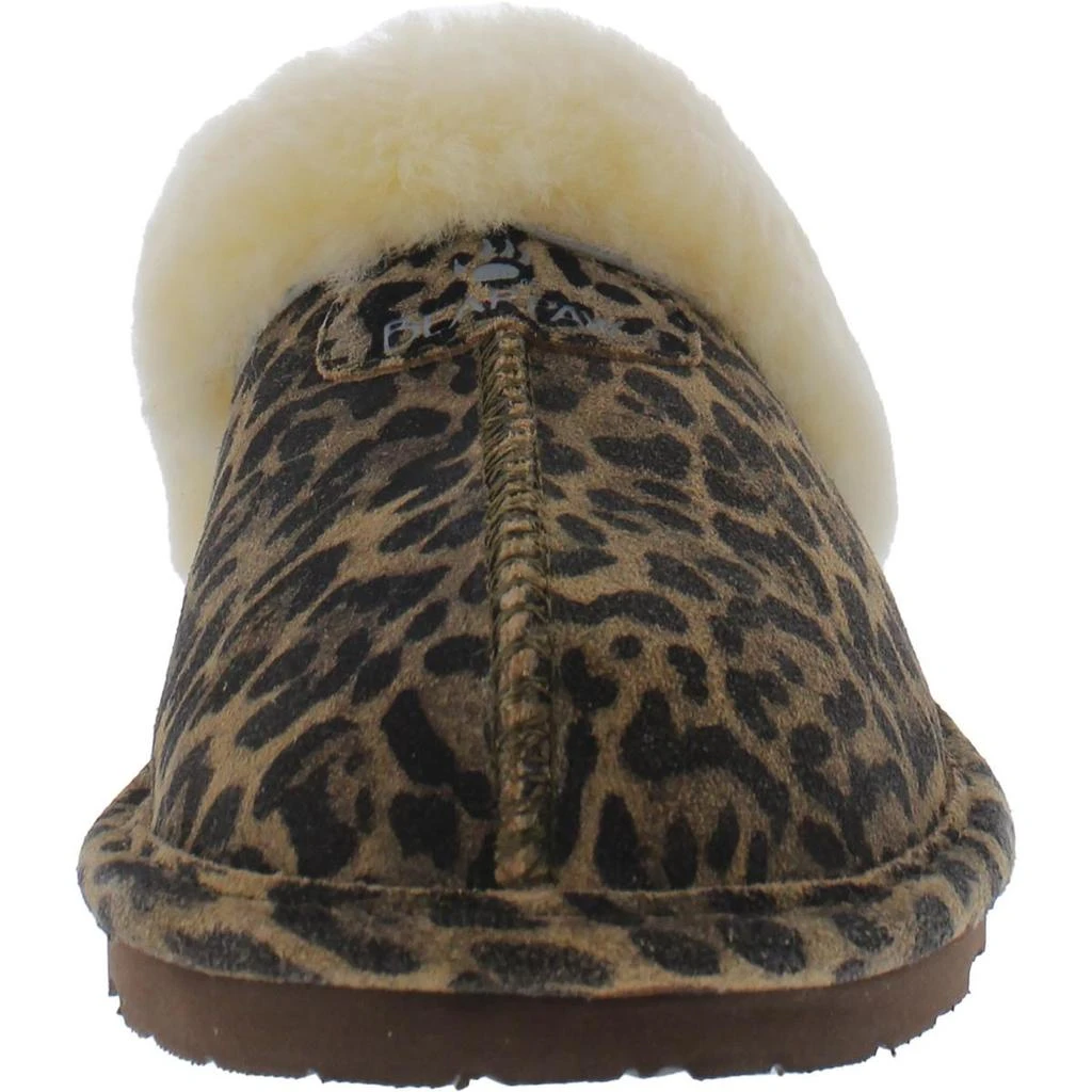 BEARPAW Loki II Womens Embossed Slip On Sheepskin Slippers 3