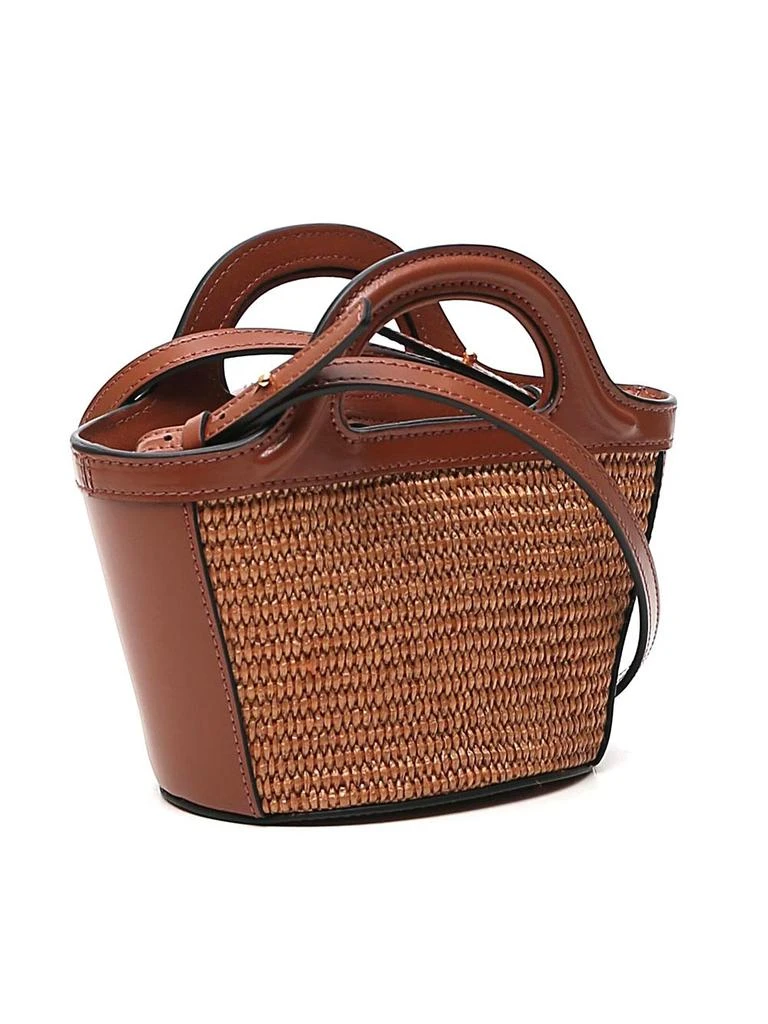 Marni Marni Tropicalia Logo Embroidered Micro Tote Bag 2