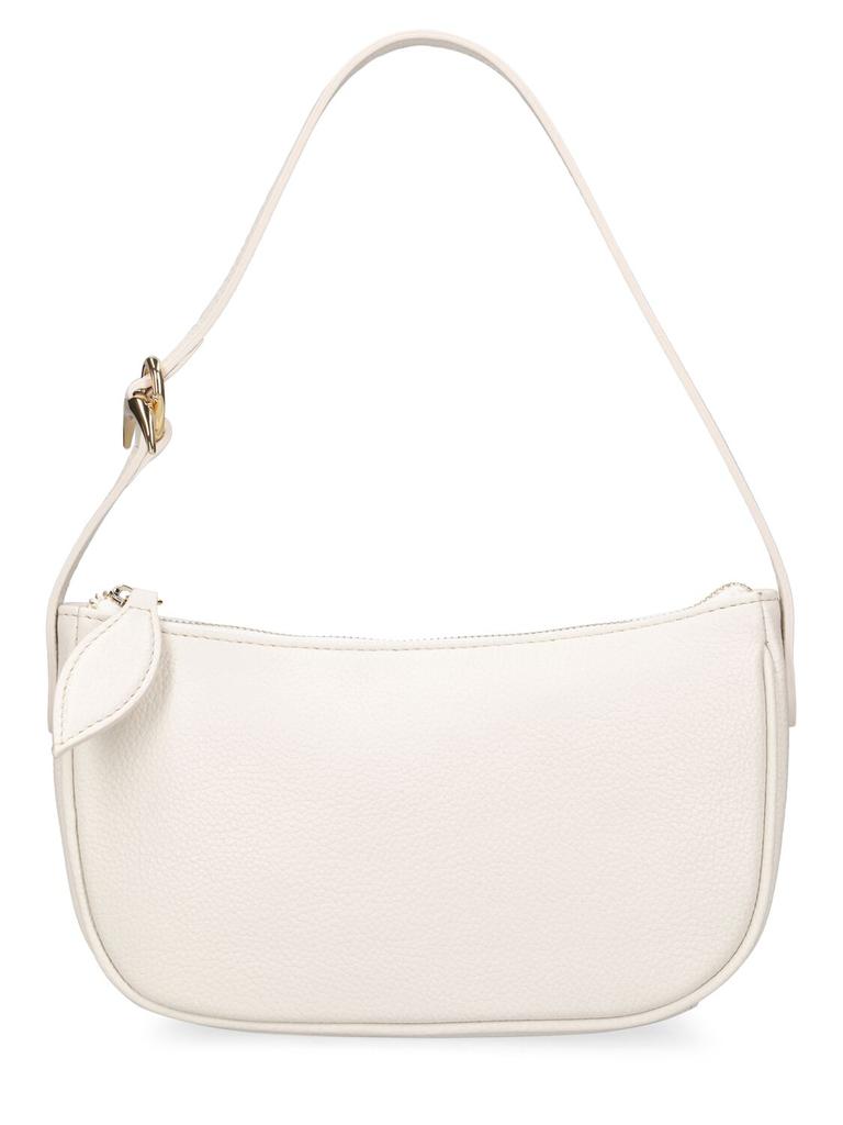 Little Liffner Mini Moon Grained Leather Shoulder Bag