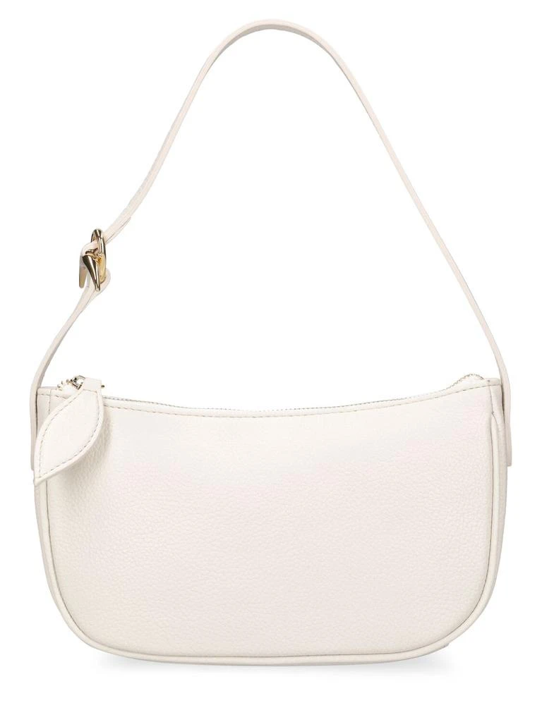 Little Liffner Mini Moon Grained Leather Shoulder Bag 1