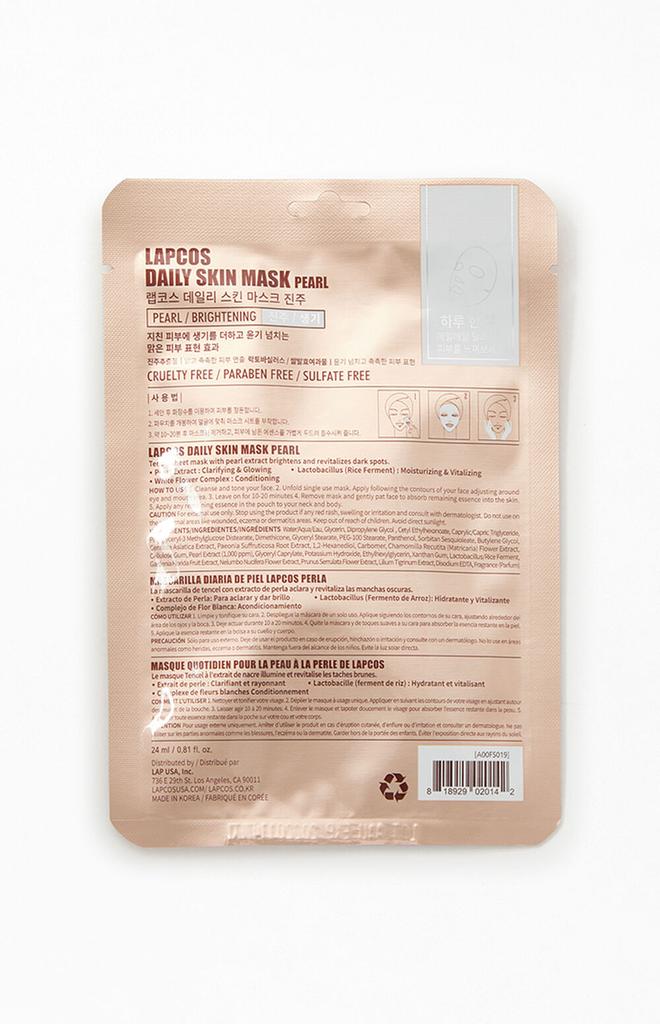 Lapcos Daily Pearl Facial Skin Mask