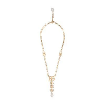 Dolce & Gabbana Necklace with pearl embellishment 1