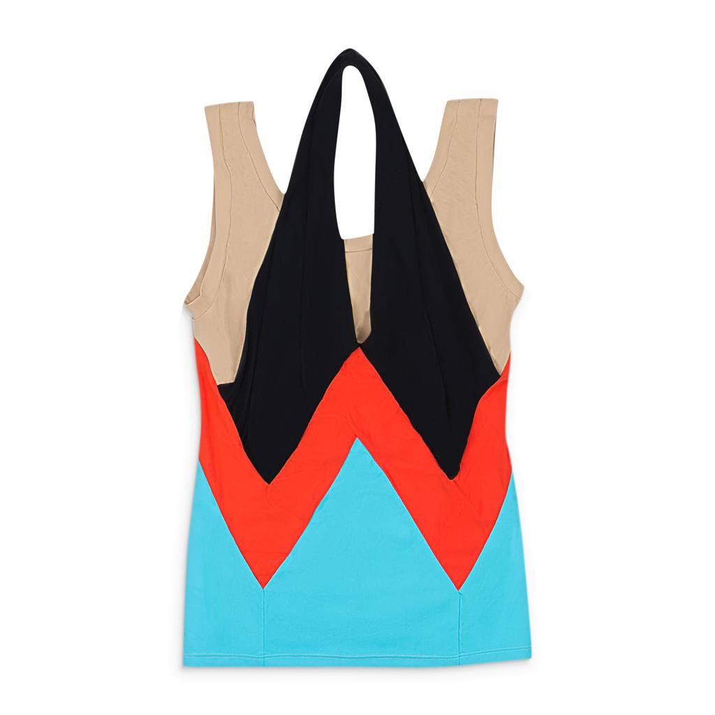 Walter Van Beirendonck WALTER VAN BEIRENDONCK W-TOP MULTICOLOR TANK?TOP