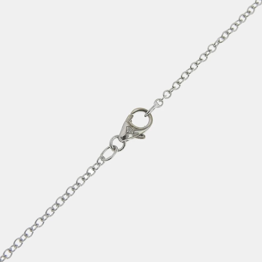 PIAGET Piaget 18K White Gold and Diamond Heart Pendant Necklace 5