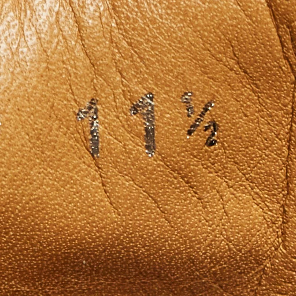 Gucci Gucci Brown Leather Brogue Oxfords Size 45.5 7