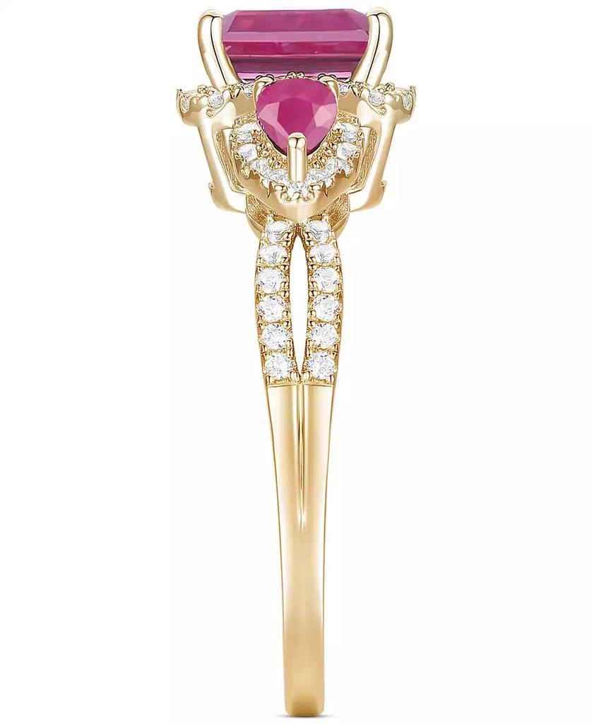 Macy's Emerald (1-1/3 ct. t.w.) & Diamond Ring (1/3 ct. t.w.) in 14k Gold (Also in Ruby & Sapphire) 4