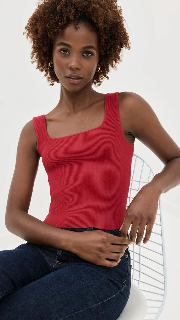 Reformation Julia Ribbed Sweater Tank 1
