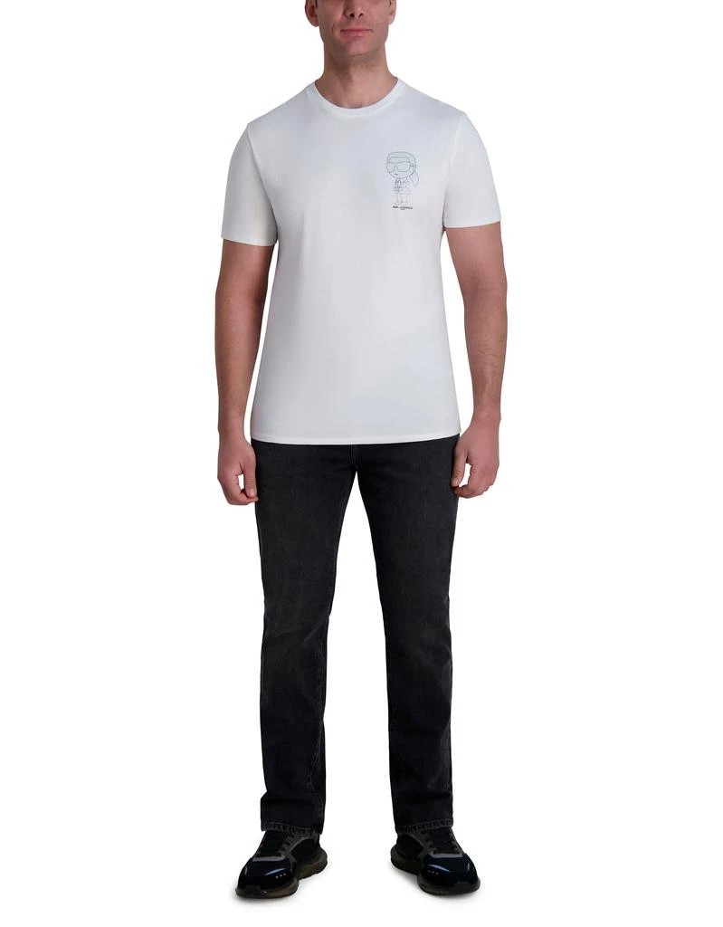 Karl Lagerfeld Paris PIXELATED KARL LOGO TEE 4