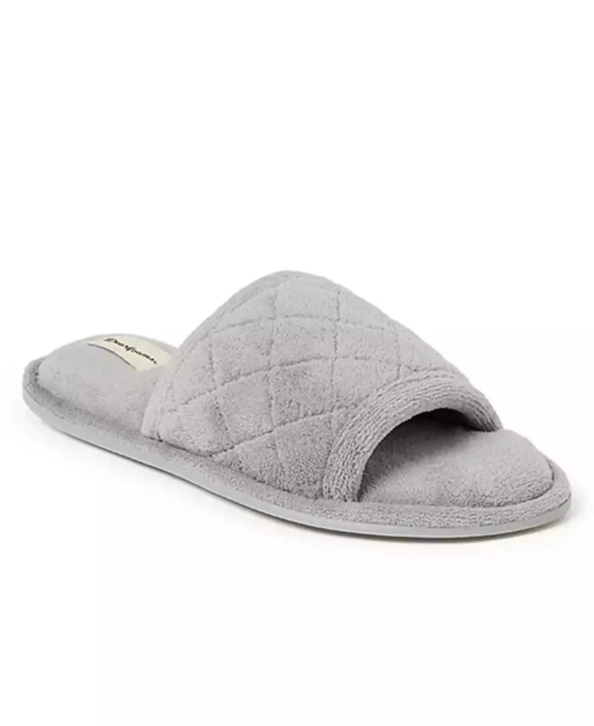 Dear Foams Women's Microfiber Terry Slide Slipper, Online Only 1