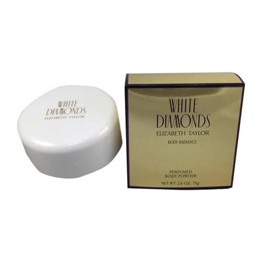 Elizabeth Taylor DPWHITEDIAMONDS2.6BP 2.6 oz Women White Diamonds Body Powder 1