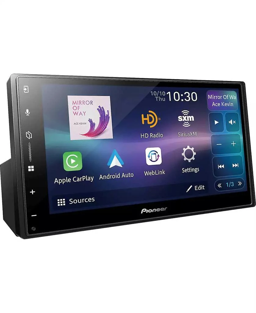 Pioneer 6.8" Digital Media Receiver with Carplay and Android Auto 2