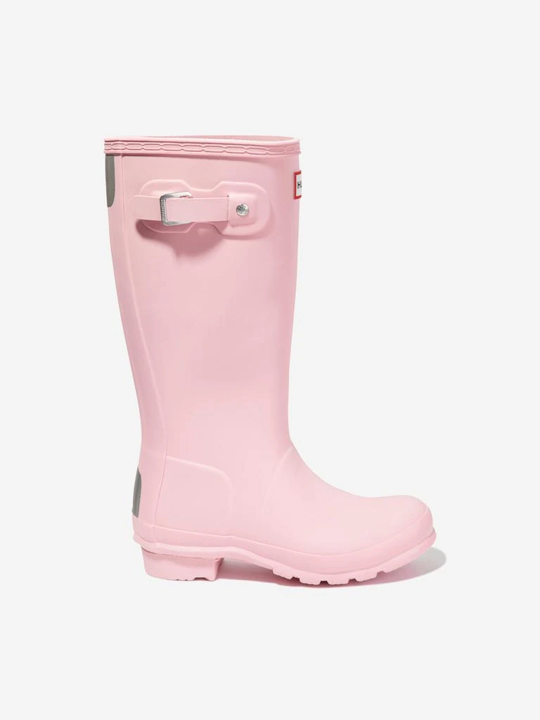 Hunter Hunter Girls Original Wellington Boots in Pink 1