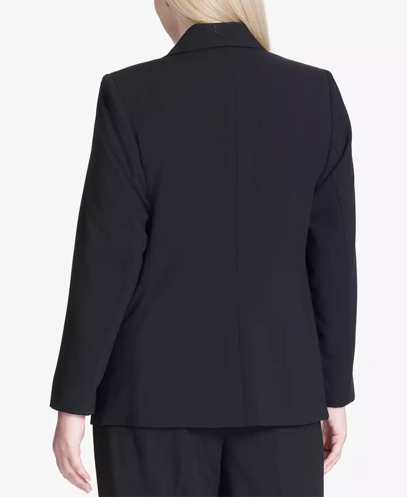 Calvin Klein Plus Size One-Button Blazer