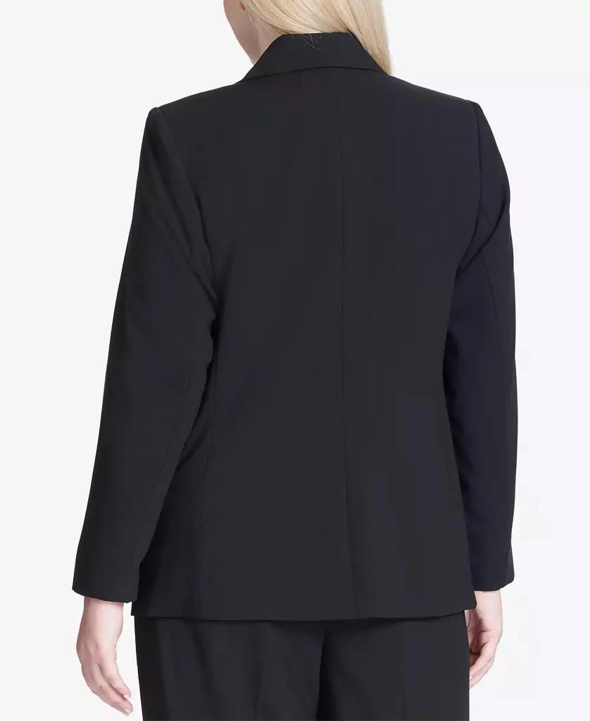 Calvin Klein Plus Size One-Button Blazer 2