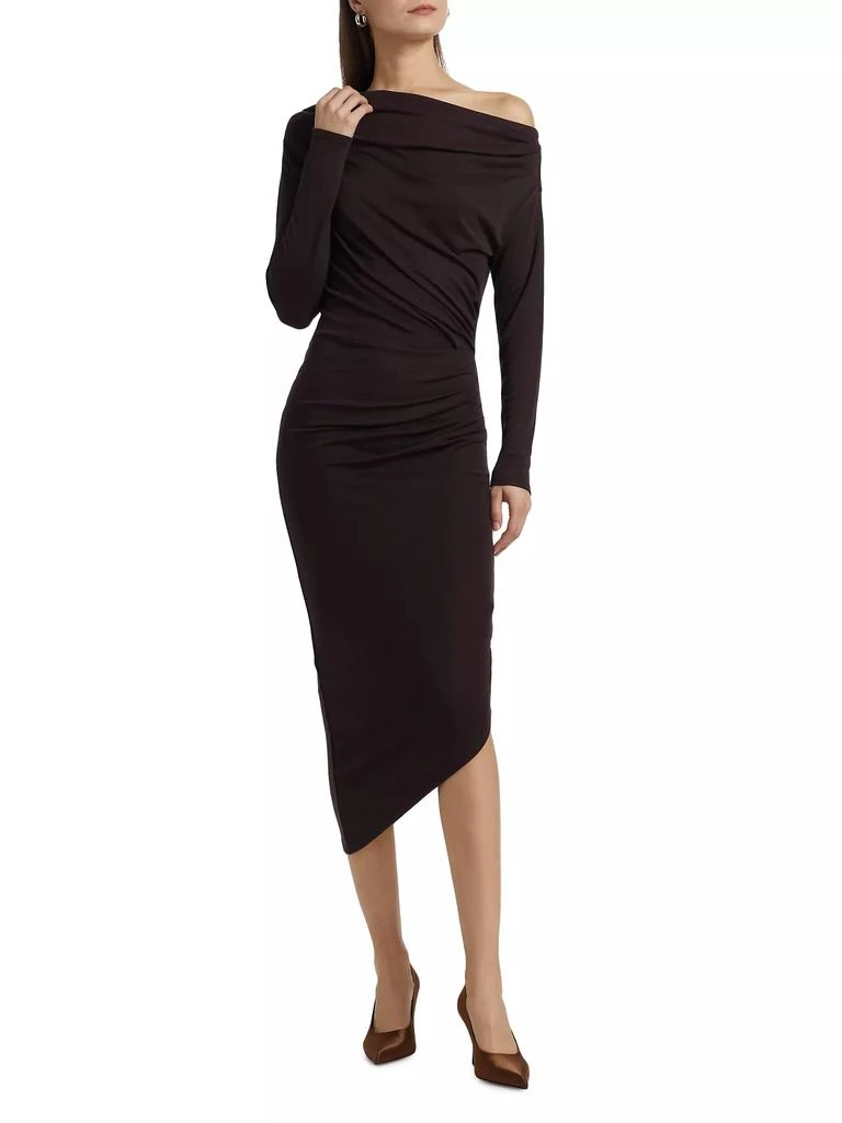 REISS Lara Dolman-Sleeve Body-Con Dress 3