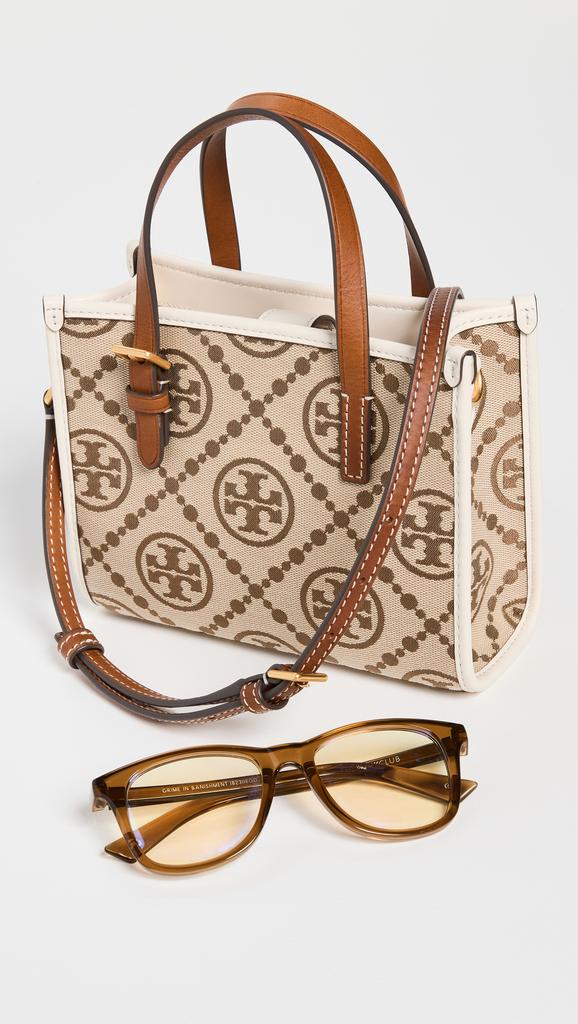 Tory Burch Mini T Monogram Jacquard Tote