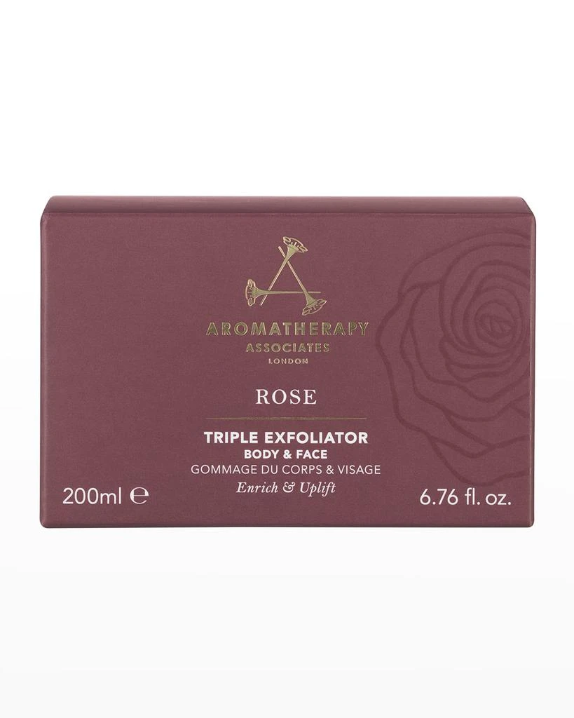 Aromatherapy Associates Rose Triple Exfoliator, 200mL/ 6.76 oz. 4
