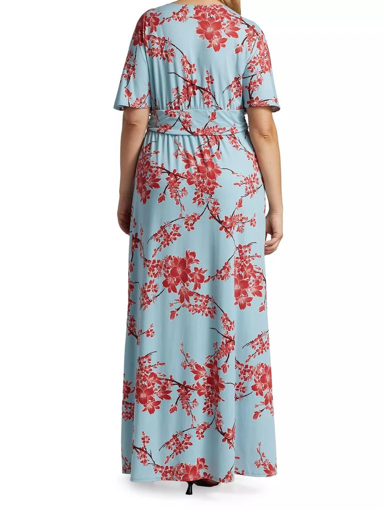 Kiyonna Vienna Short-Sleeve Maxi Dress 5