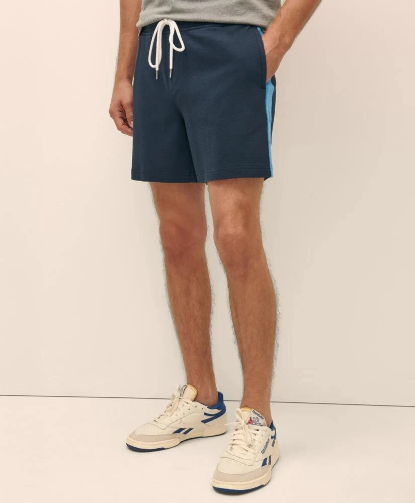 Brooks Brothers Double Faced Cotton Blend Pique Shorts