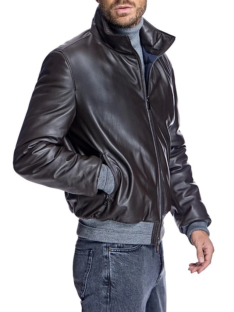 Maximilian Men's Reversible Leather Jacket 3
