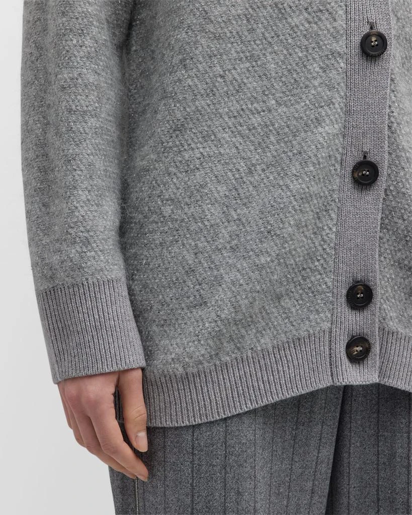 Peserico Button-Down Boucle Cardigan 5