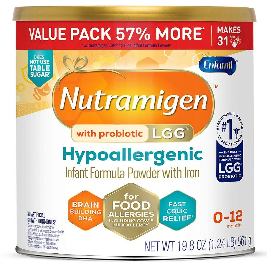 Enfamil Infant Formula Hypoallergenic & Lactose Free with Enflora LGG Powder 1