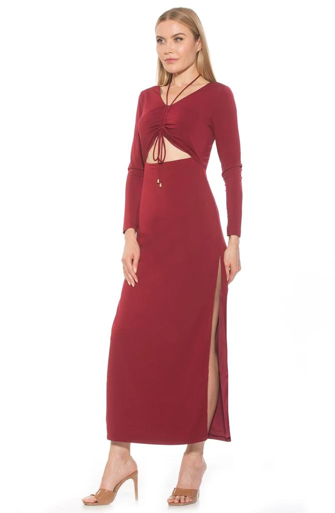 ALEXIA ADMOR Farish Long Sleeve Maxi Dress 4