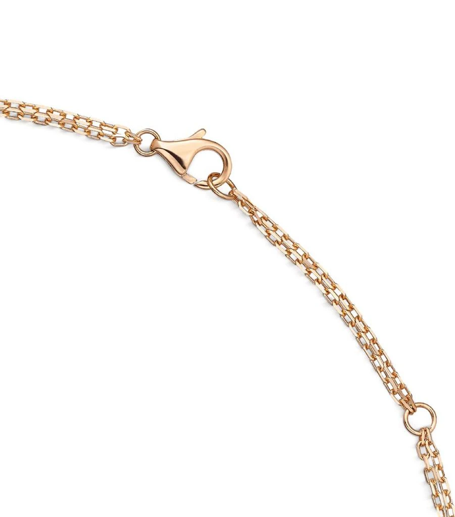 Cartier Rose Gold and Diamond LOVE Necklace 2