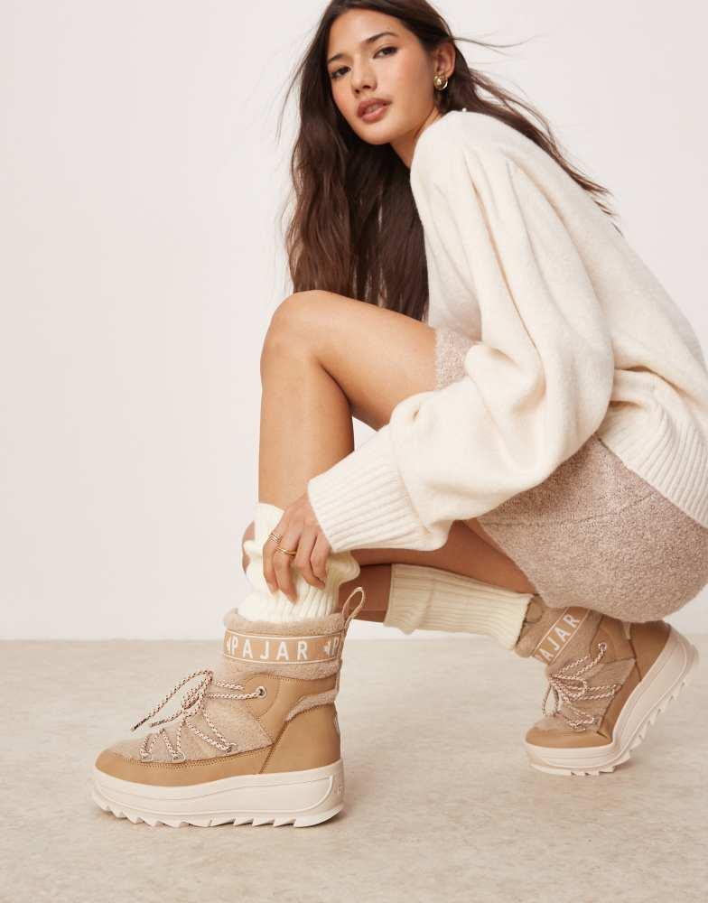 Pajar Pajar Galaxy Lama snow boots in beige