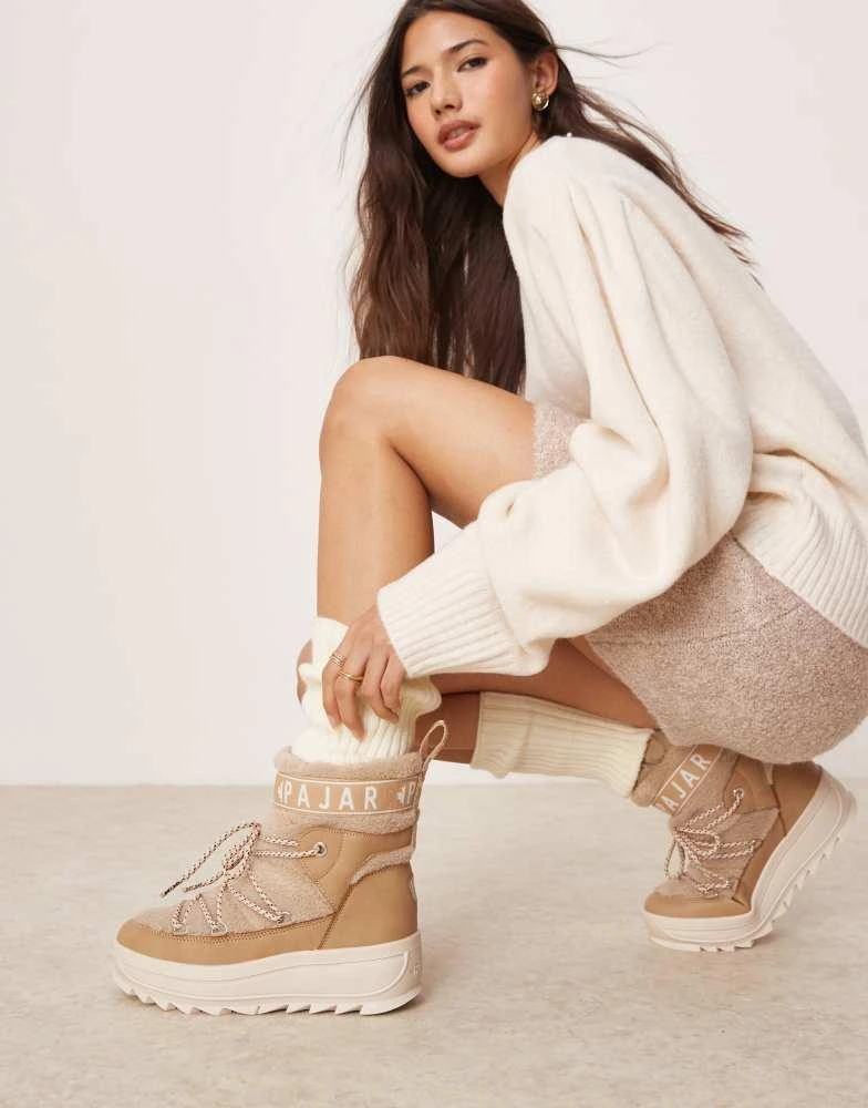 Pajar Pajar Galaxy Lama snow boots in beige 2