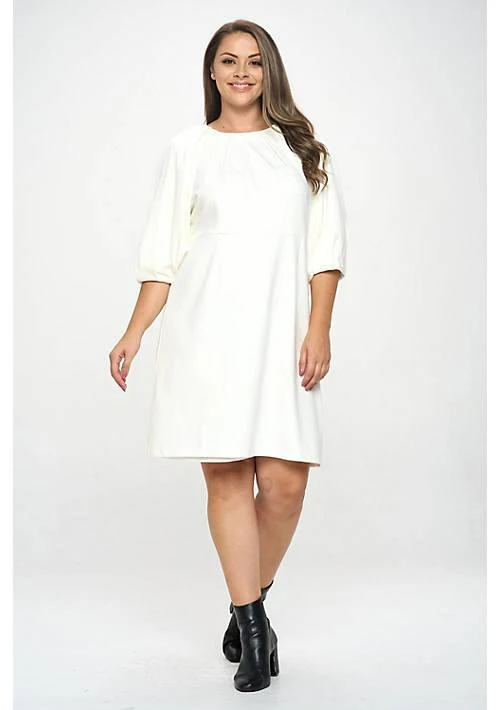 Renee C. C. Balloon Sleeve Dress 2