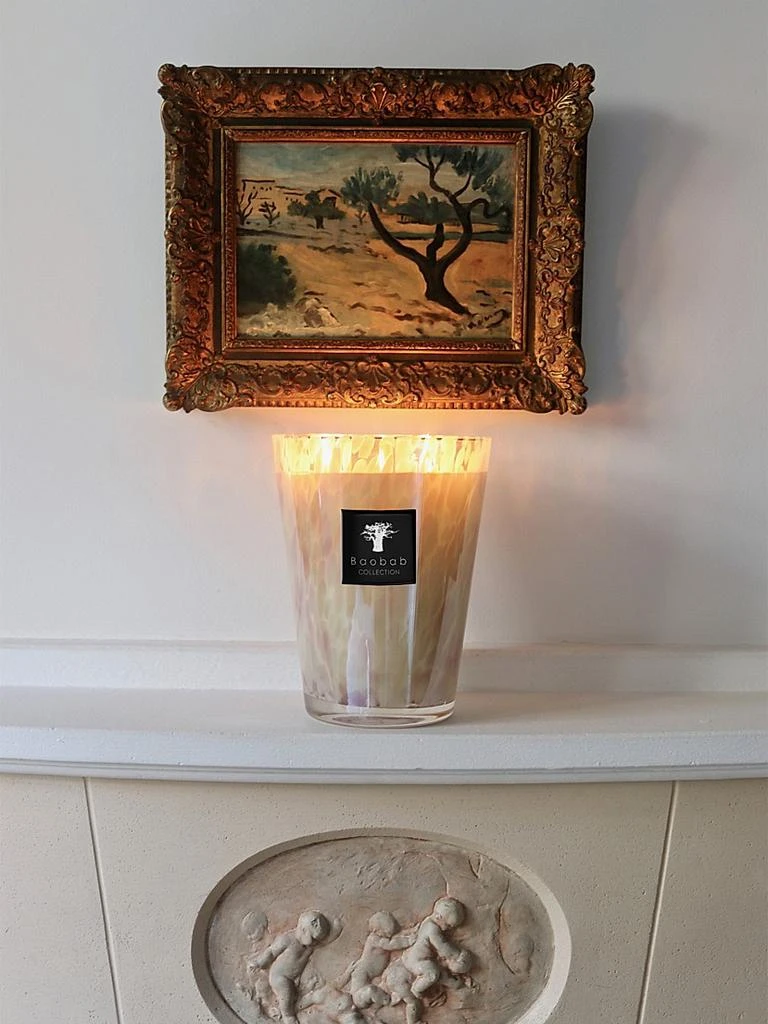 Baobab Collection Pearls White Pearl Candle 7