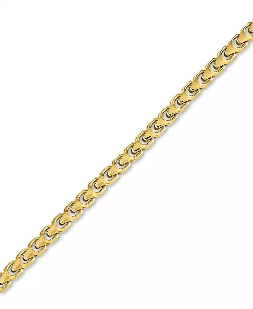 Bulova Gold-Tone Stainless Steel Link Bracelet 2