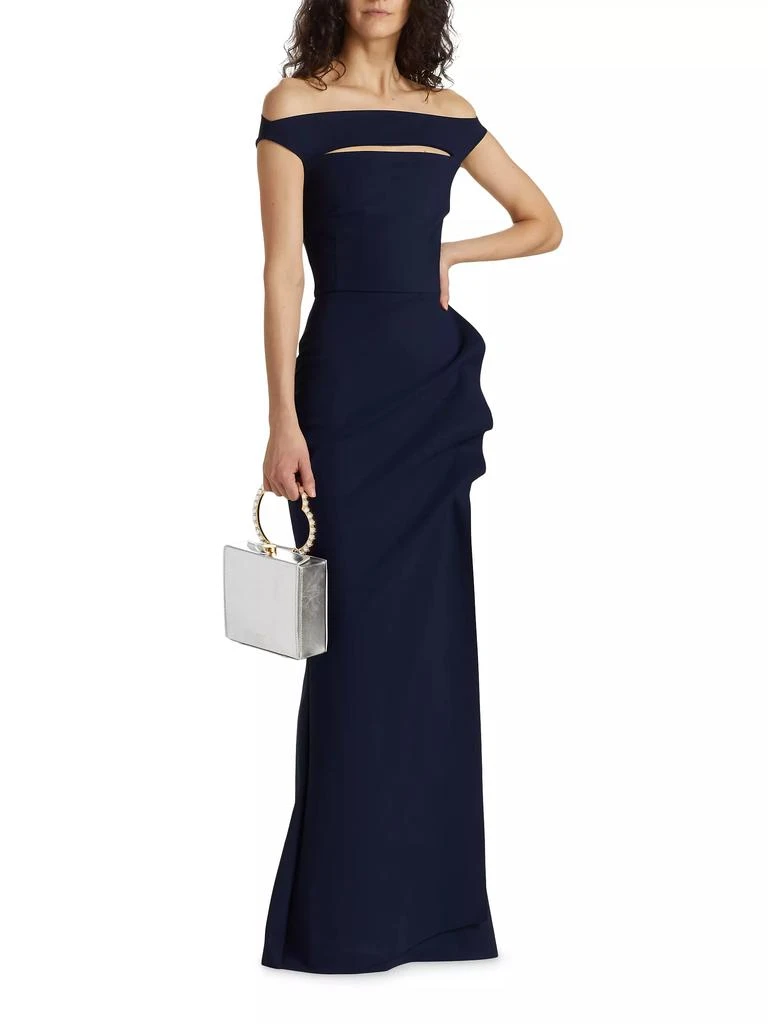 Chiara Boni Melania Off-The-Shoulder Gown 2