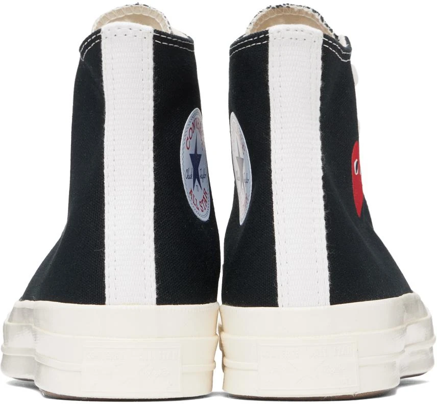 Comme des Garcons Black Converse Edition Chuck 70 Small Heart Sneakers 2