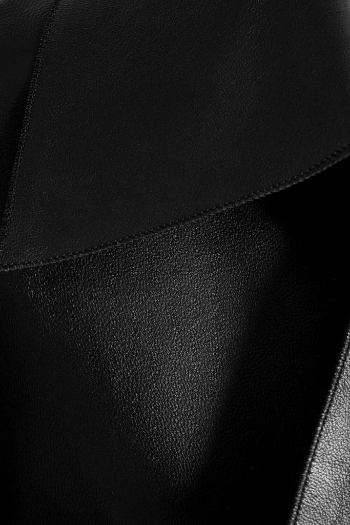 Karl Donoghue Leather trench coat 4