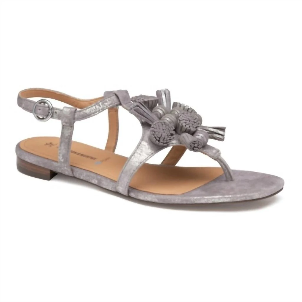 Johnston 
Murphy Johnston 
Murphy - Women
s Lilly Tassel Thong Sandal