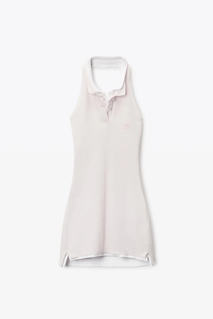 Alexander Wang Layered Polo Halter Minidress 2