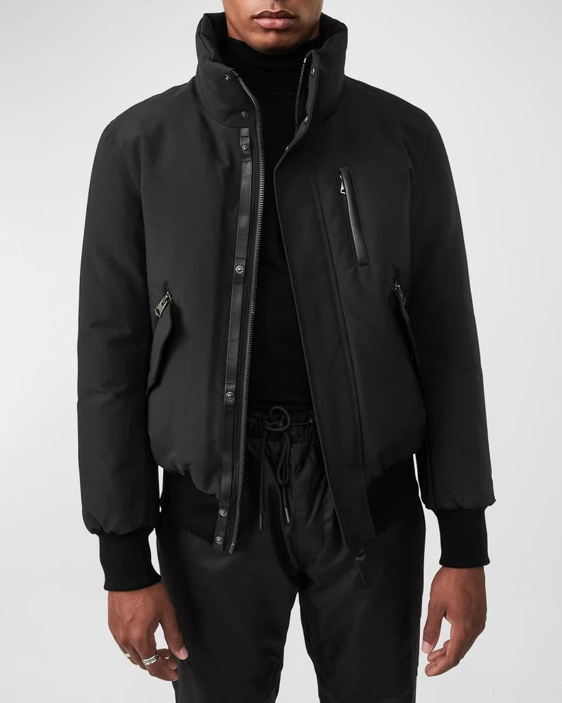 Mackage Men
s Dixon Down Bomber Jacket with Hooded Bib 3