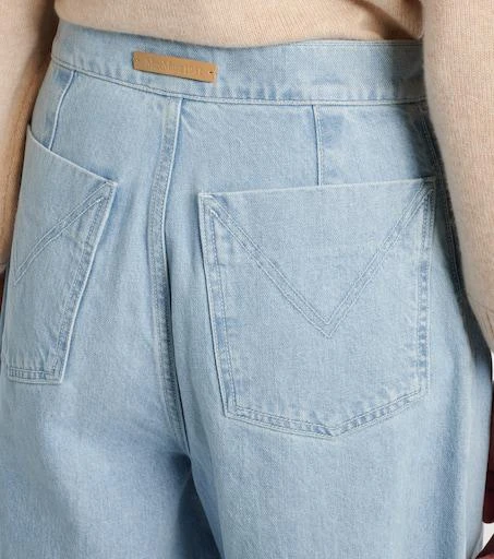 Max Mara Affari high-rise wide-leg jeans 6