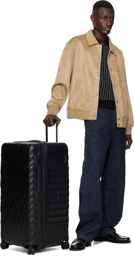 Tumi Black Large Rolling Trunk Suitcase 5