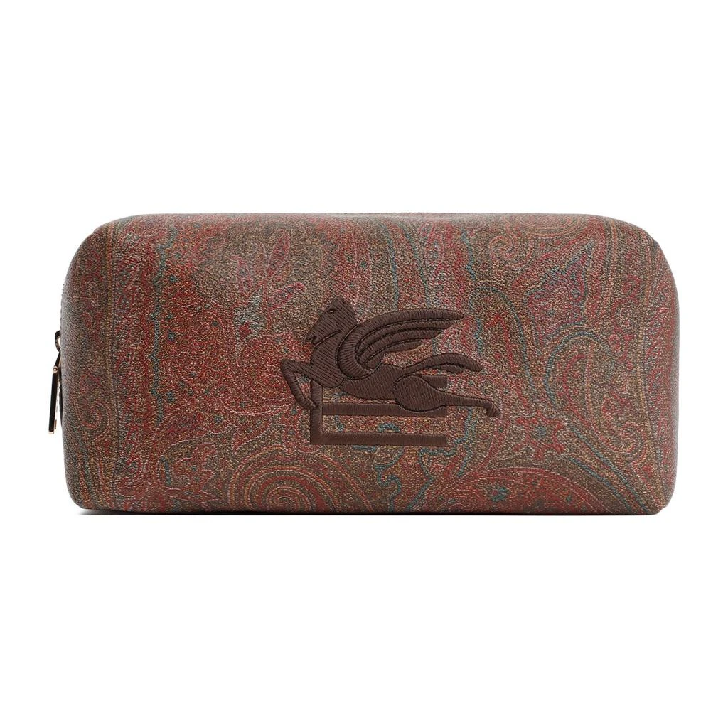 ETRO PEGASO EMBROIDERED PAISLEY PRINT WASH BAG 1